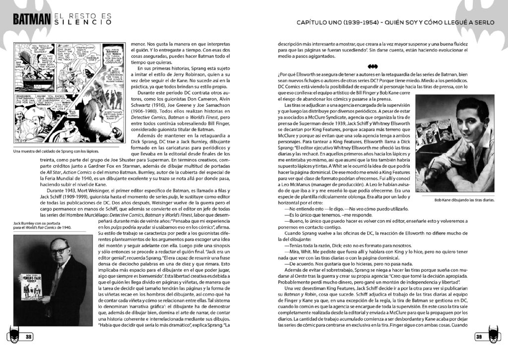 Doble página interior del Capítulo 1