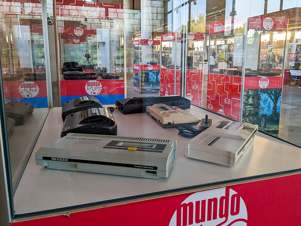 Exposición de consolas de Mundobit