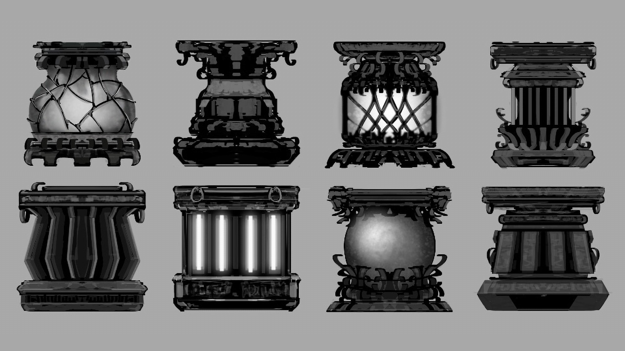 Concept art para Tenebris Pictura