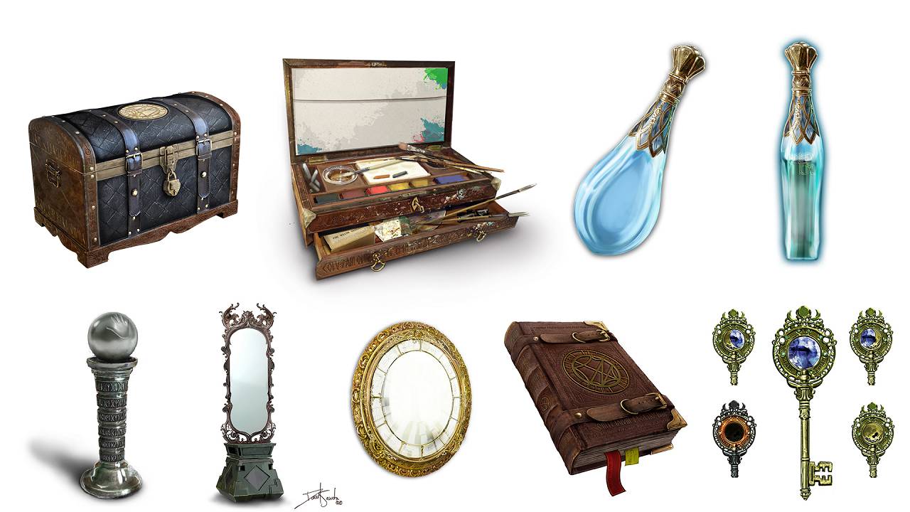 Concept art para Tenebris Pictura