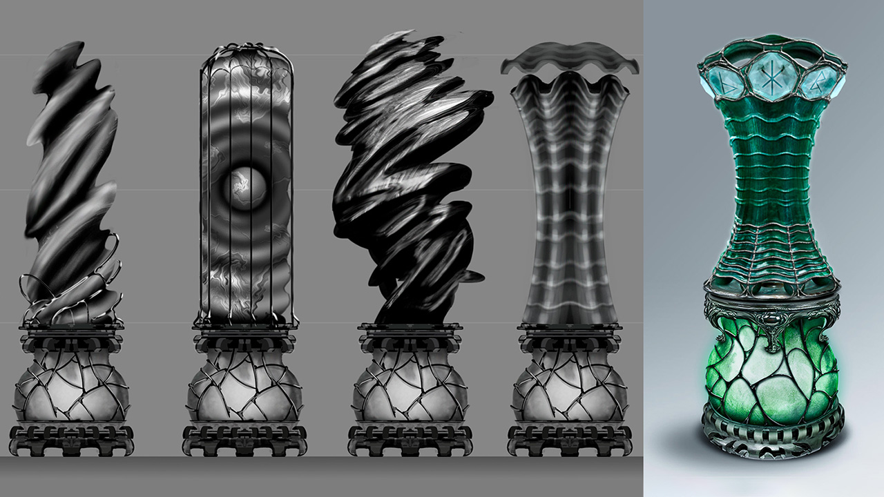 Concept art para Tenebris Pictura