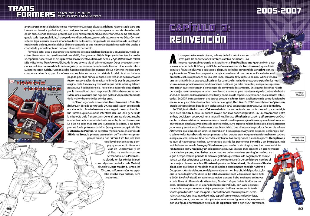 Comienzo del Capítulo 3: Reinvención