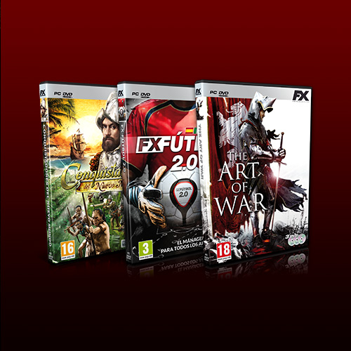 Portadas para FX en su caja